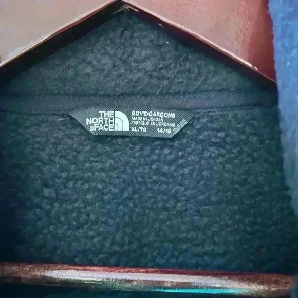 The North Face Forrest Fleece Button Up Jacket XL 14-16 Boys - Picture 4 of 9